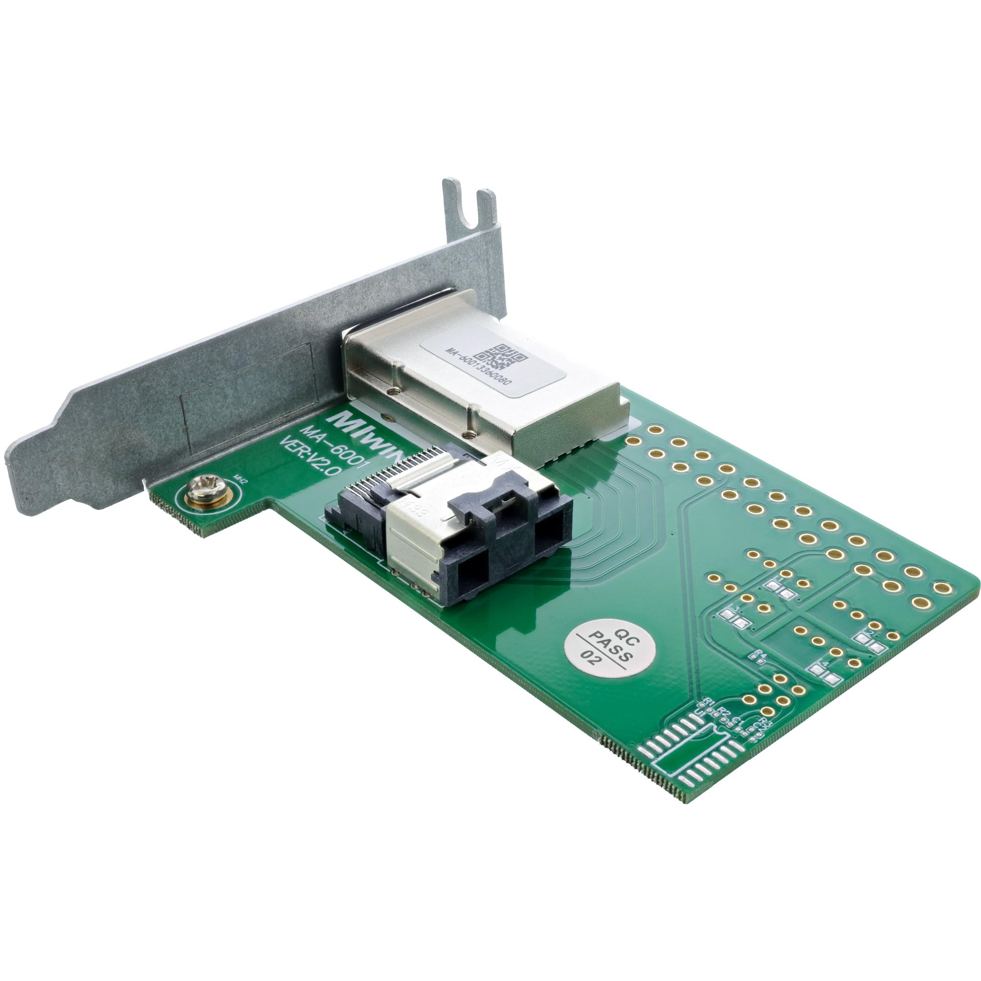 InLine 27650 SAS low profile Slotblech, ext. SFF-8088 auf int. SFF-8087