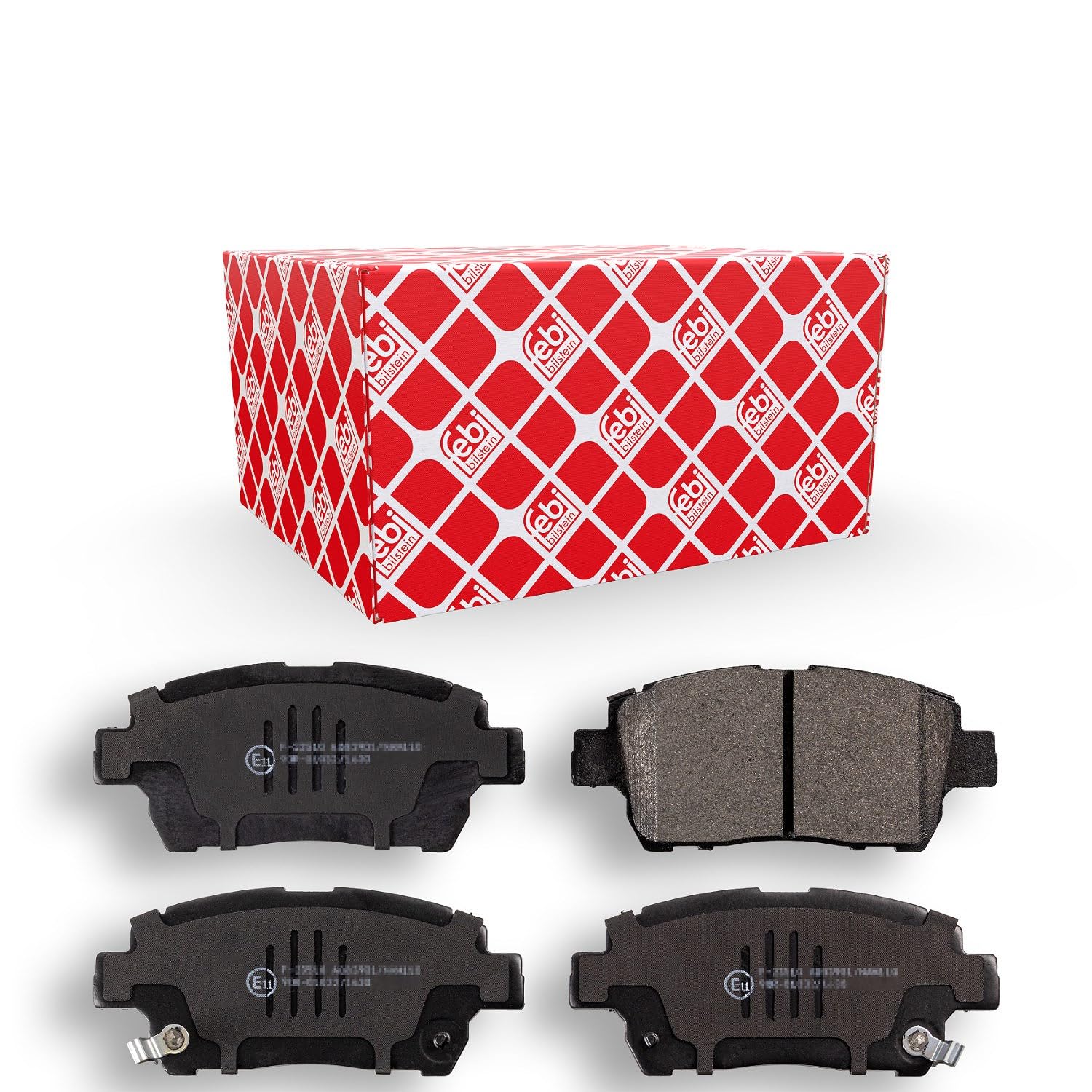 Brake Pads Set fits TOYOTA WILL NCP7 1.3 Front 01 to 05 2NZ-FE 04465YZZDA Febi