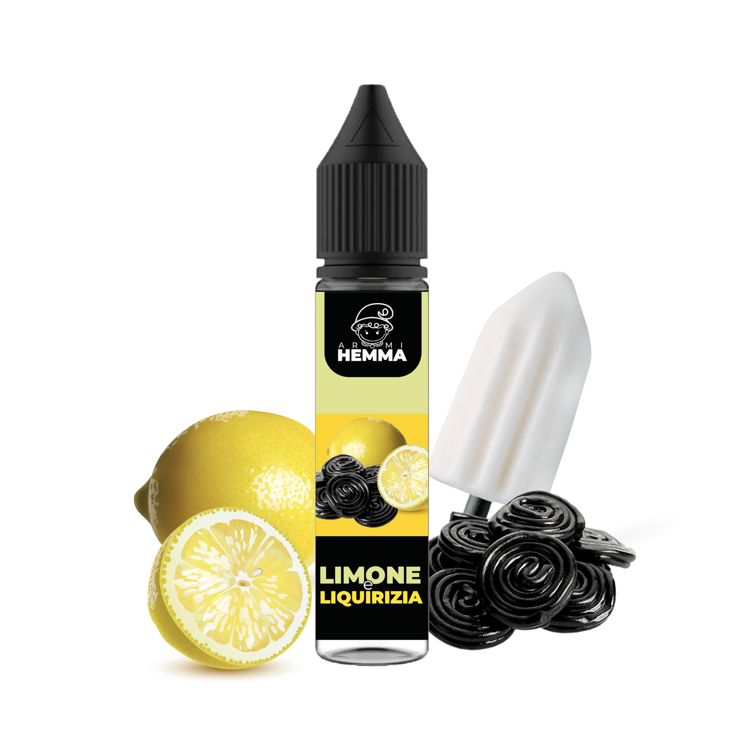 AROMI HEMMA | Aroma Limone Liquirizia 20ml Singola Unit | Aroma  Concentrato Alimentare : Amazon.it: Alimentari e cura della casa