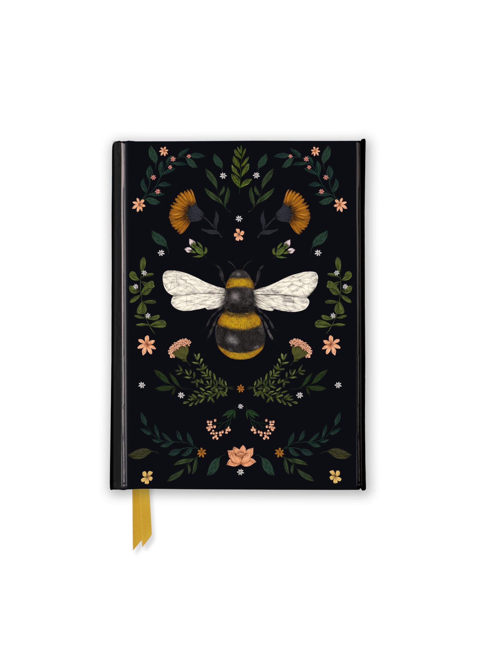 Jade Mosinski: Bee (Foiled Pocket Journal): Botanical Bee Foiled Pocket Journal (Flame Tree Pocket Notebooks)