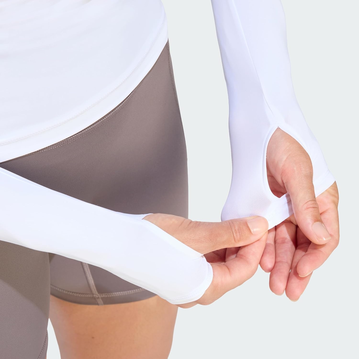 adidas Women's PrimeLift Essentials Workout Contour Long Sleeve Top