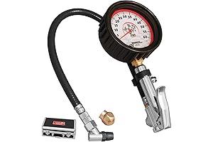 Longacre 52-52007 Magnum 3-1/2" GID Quick Fill Tire Gauge 0-60 psi