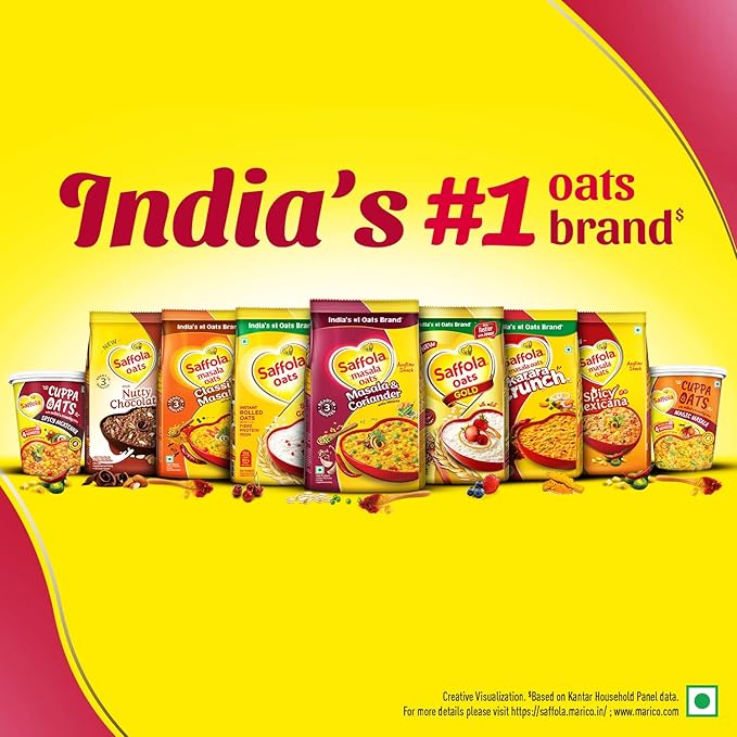 Saffola Oats Masala & Coriander, 500 g miniatura 9