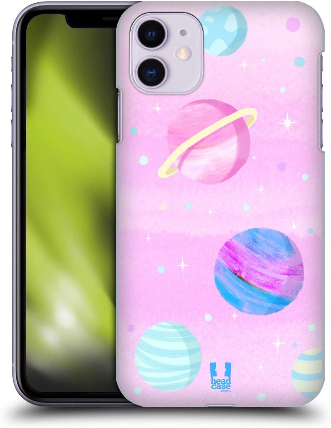 Head Case Designs Galaxy Pastel Space Hard Back Case Compatible with Apple iPhone 11