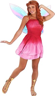 Womens Disney Fairies Rosetta Costume Dress & Wings Barbados