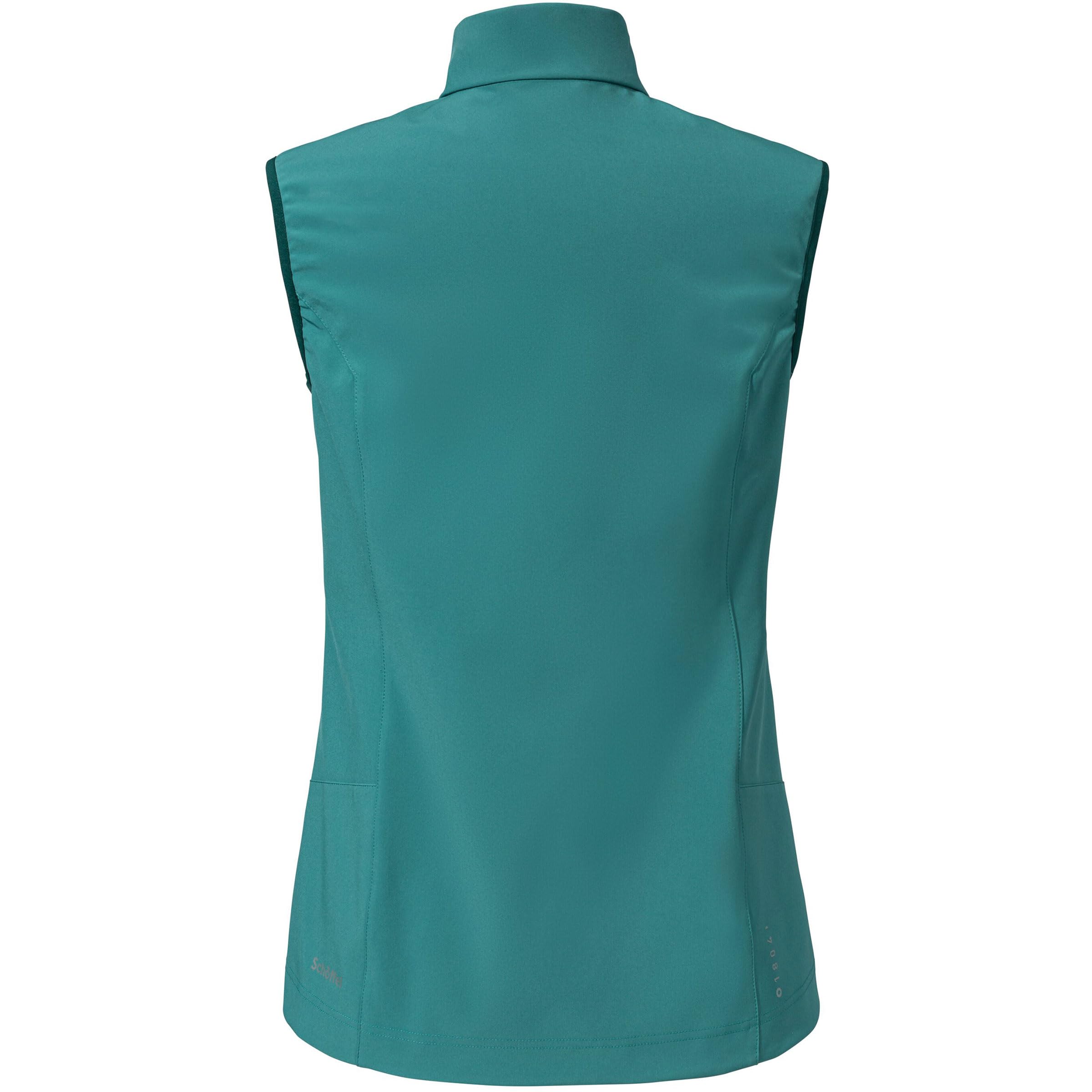 Schöffel Damen Tonion Softshell Weste, teal, S