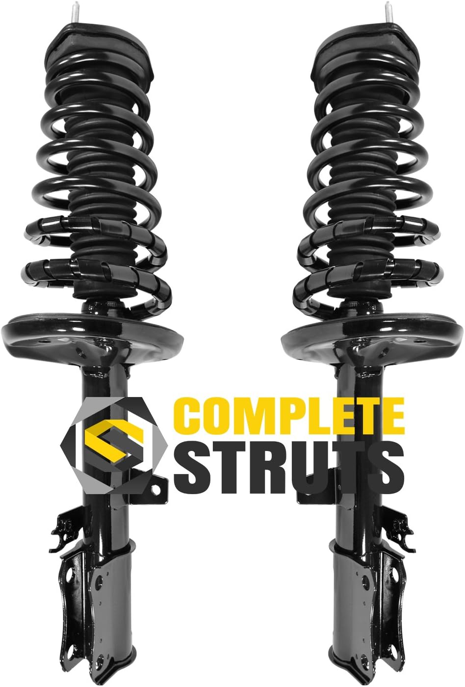 Automotive Rear Suspension Pair of Bare Strut Assemblies for 19922001