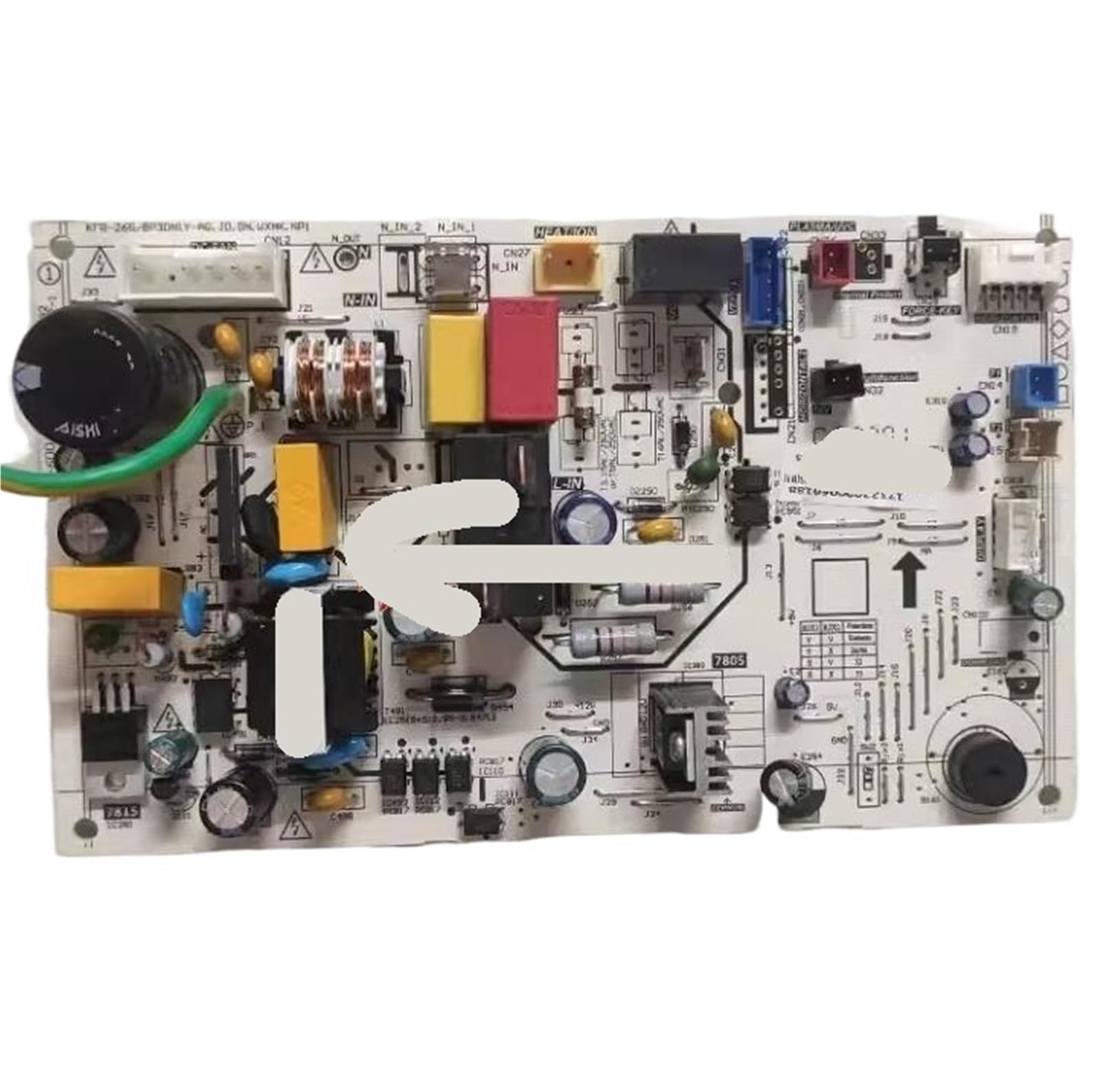 FKLSQYDU 1pcs 17122000016771 air Conditioning Computer Board EU-KFR50G/BP3N1Y-AFCU EU-KFR26G/BP3N1Y-AE(White Board Same use)