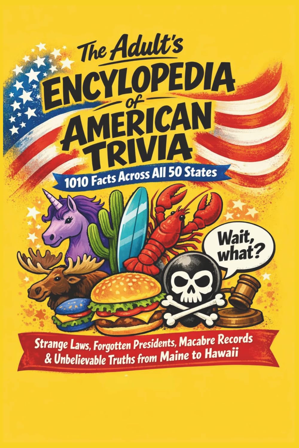 The Adult’s Encyclopedia of American Trivia: 1010 Facts Across All 50 States: Strange Laws, Forgotten Presidents, Macabre Records & Unbelievable ... Only Trivia Book Adults Will Actually Enjoy
