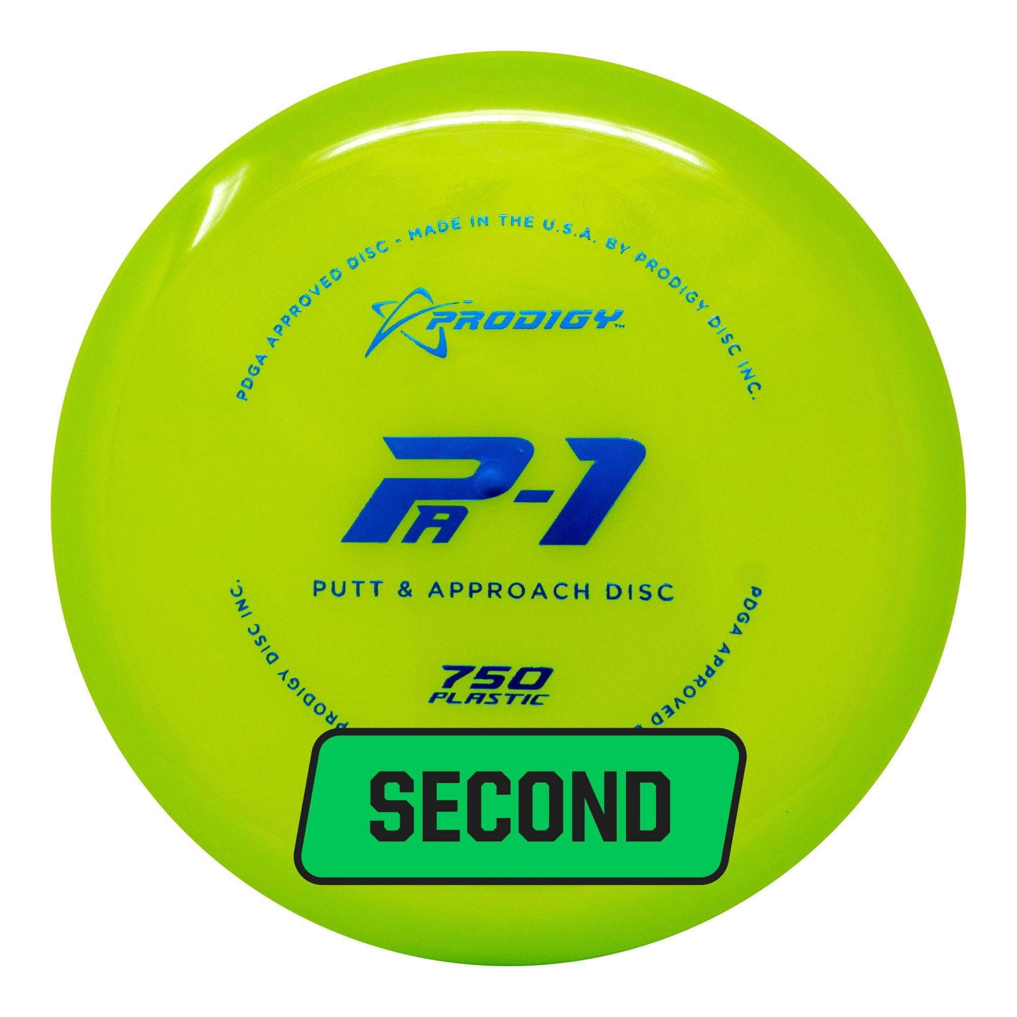 Prodigy Disc Factory Second 750 MAX PA-1 Disc Golf Putter | Stable Disc Golf Putter | Optimum Feel & Grip | Stable to Overstable Flight in All Wind Conditions | (170g+) (Colors May Vary)