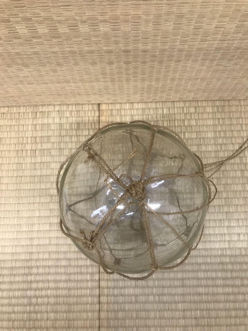 ガラス玉　浮き玉　茶色 楽天市場】ビン玉、浮き球、浮き玉 レトロガラス玉 約6～6.5cm2
