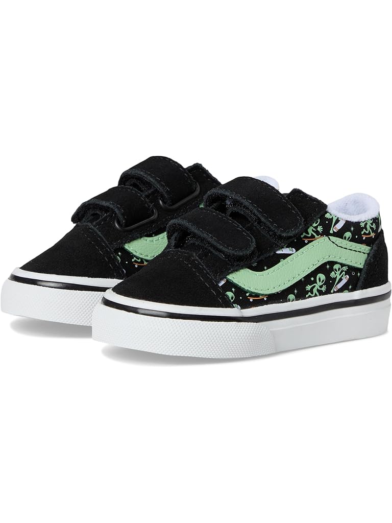 Black Vans Old Skool&#8482; V (Infant/Toddler)