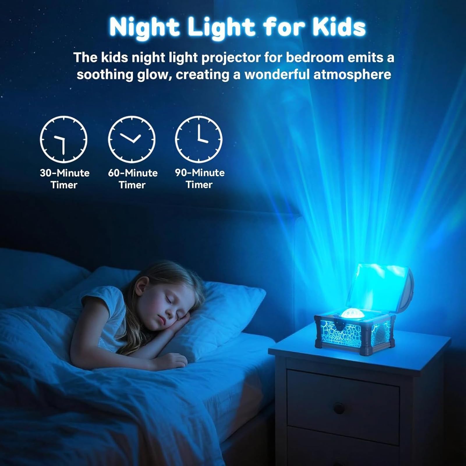 Proiettore Per Camera Da Lampada Carina Regolabile a Telecomando | Proiettore Stelle Luce Decorativa Per Stanza Per Comodino Camera Bambini Festa Casa Natale Compleanno Donne Mamma Figlia