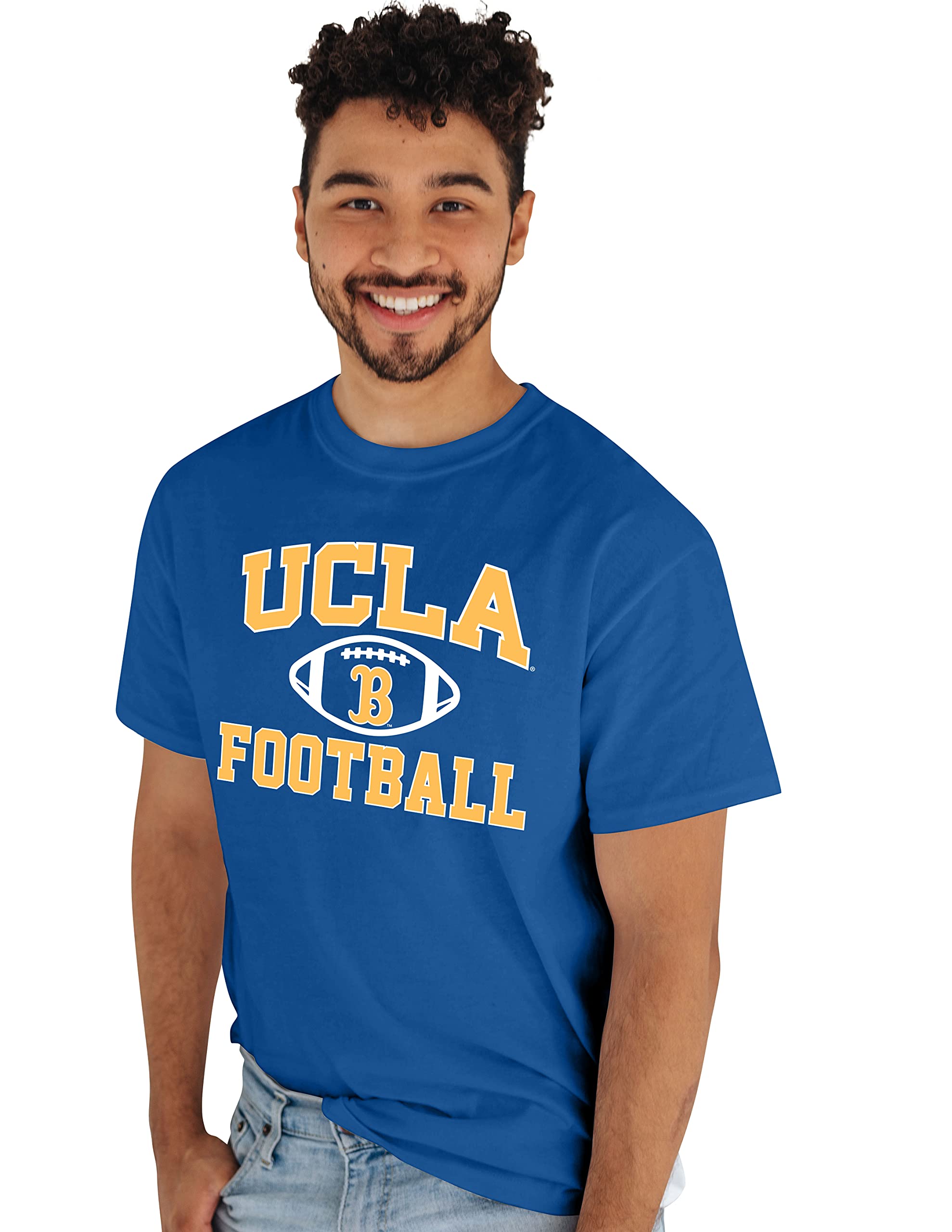 Blue 84 Men's Standard T Shirt Team Color Football, UCLA Bruins Royal, XX-Large โ image 1