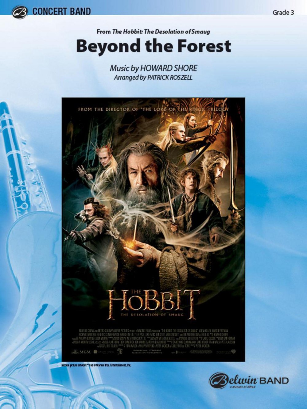 Alfred Beyond the Forest from The Hobbit: The Desolation of Smaug Concert Band Grade 3 Set