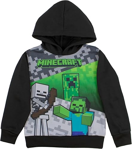 Minecraft Sudadera con capucha para niños sudaderas con capucha de Minecraft para niños