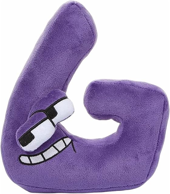 jioenyue Alphabet Lore Plush Toy, Alphabet Lore Plushies Doll,Soft Alphabet Lore Stuffed Dolls Educational Letter Toys (G)