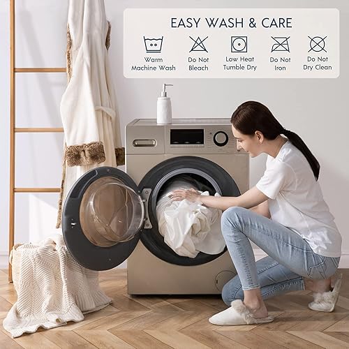 Miniatura 5 de Phantoscope Protector de colchón 100% impermeable de 5 lados, tamaño Queen, funda de colchón 3D de bambú suave, funda de colchón con bolsillo de 18