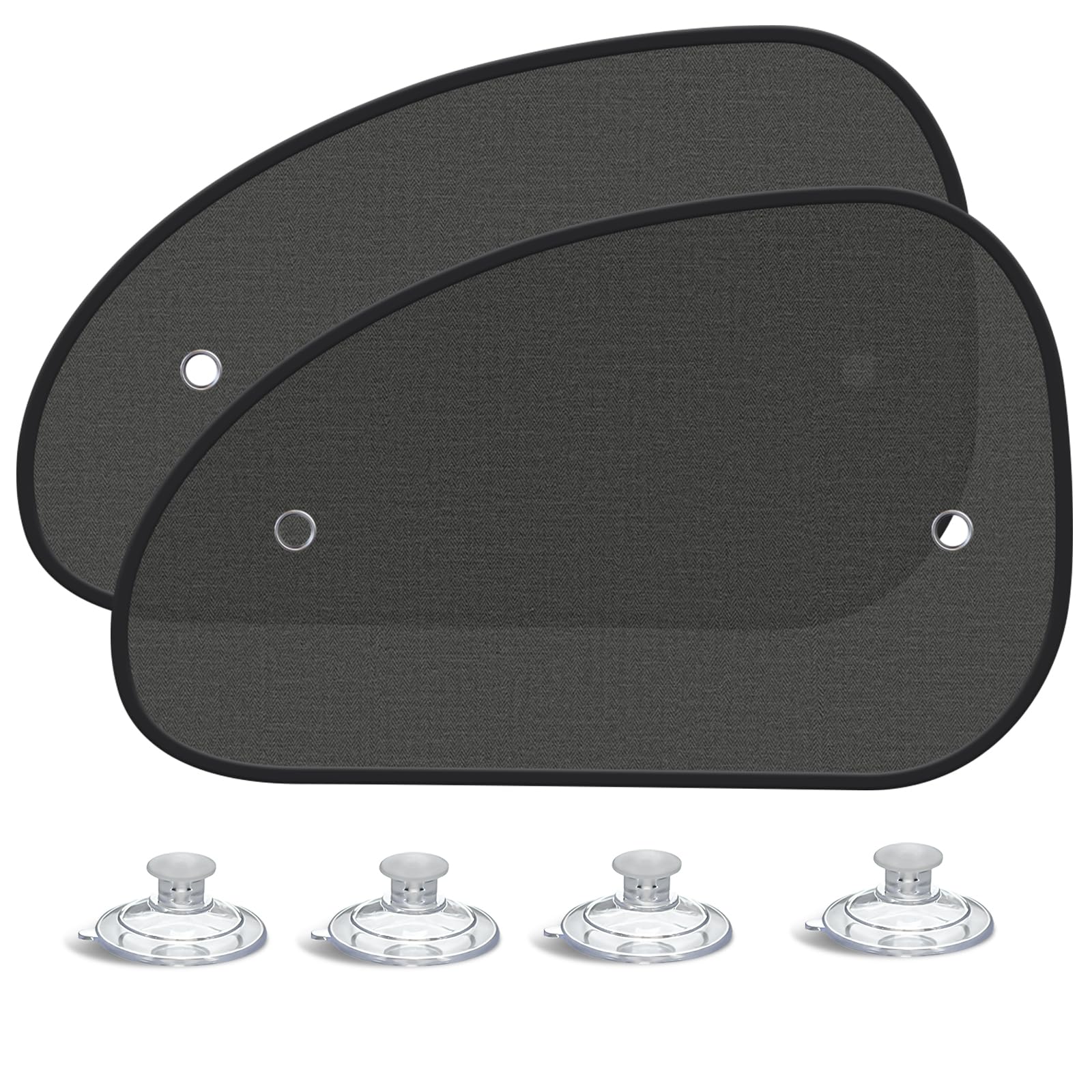 Photo 1 of **MISSING SUCTION CUPS** DETAILSAVER 2026 New Upgrade Car Window Shades for Side Window 25"X15"(2 Pack),Car Window Shade for Baby Suction Cup,Sun Shade Side Window Can Blocks 99.98% UVR