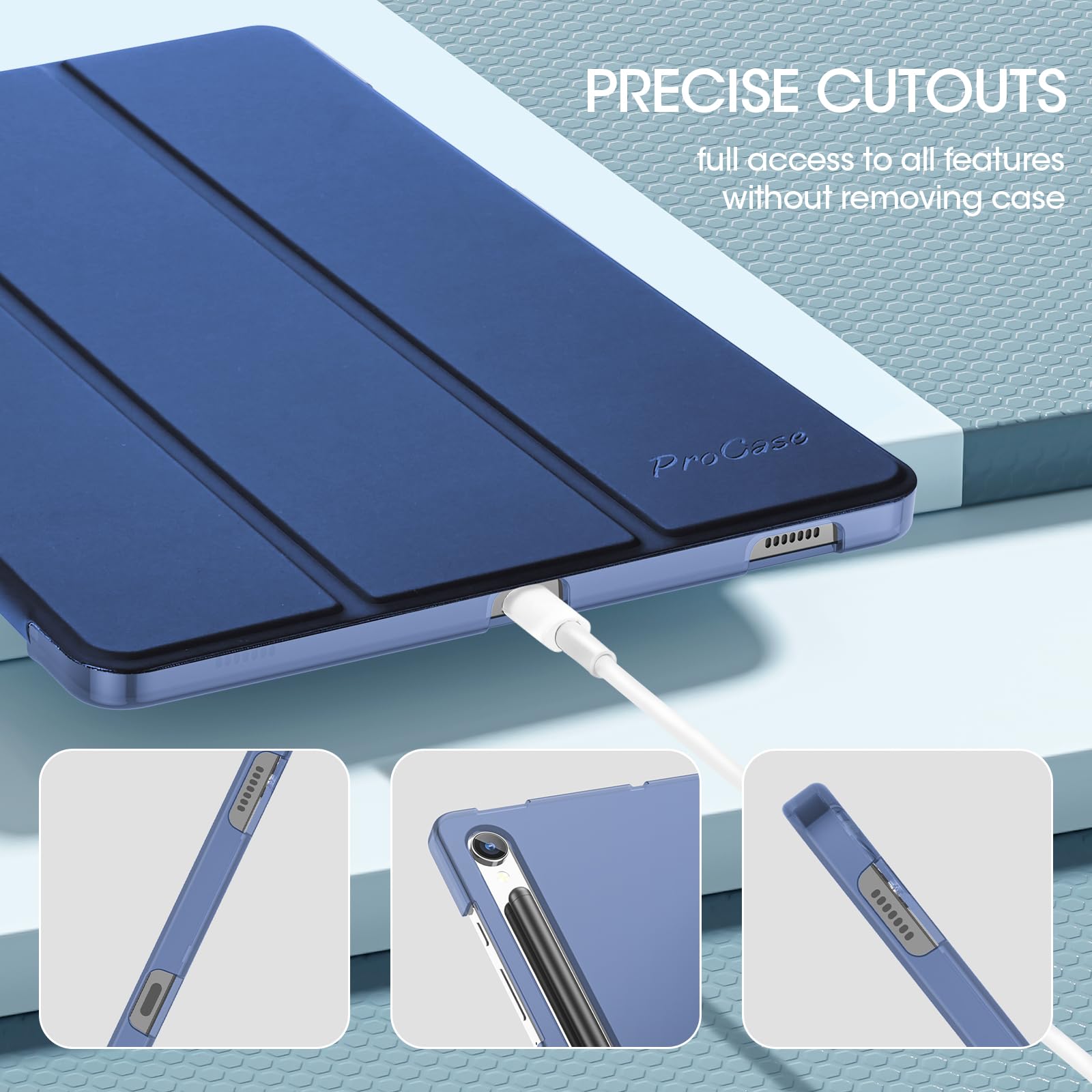 Amazon.com: ProCase Smart Case for Galaxy Tab S10 FE 2025/ S9 FE