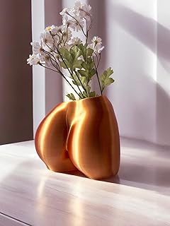 Elegant Woman's Figure Planter: Curvy Physique Flower Pot Perfect for In...