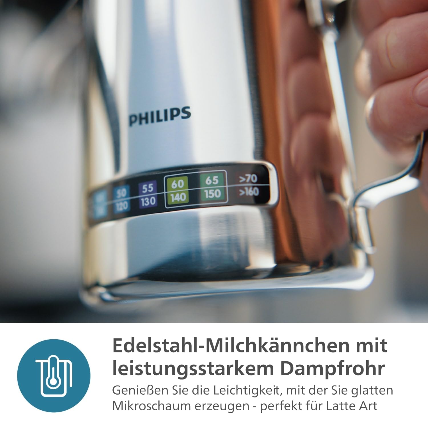 PHILIPS Espressomaschine Barista Brew, Silber, Espresso & Americano