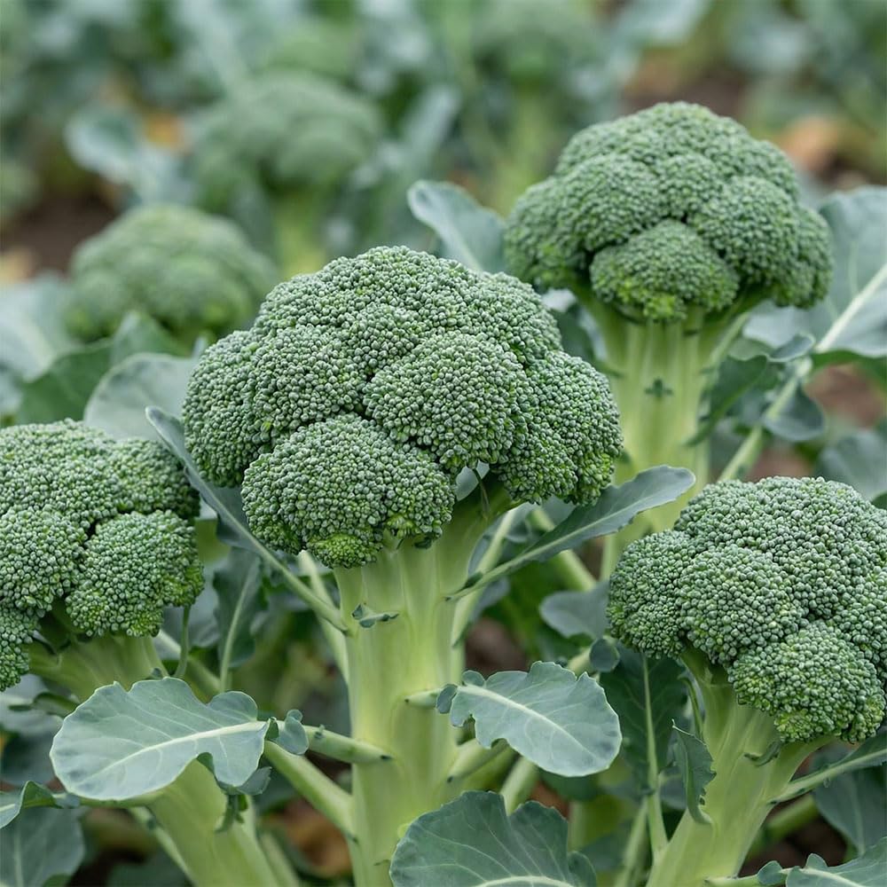 Calabrese Belstar F1 AGM Seeds, Premium Broccoli Variety, Late Summer & Autumn Harvest, High Yielding Outdoor Vegetable