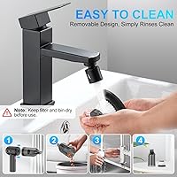 Vista 4 de KMM Aspiradora de Mano para Automóvil, Aspiradora 4 en 1 de 16000Pa con Soplador de Aire, Aspiradora de Alta Potencia de 120W Ajustable de 3 Gris