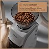 baratza encore electric coffee grinder with conical grinder black