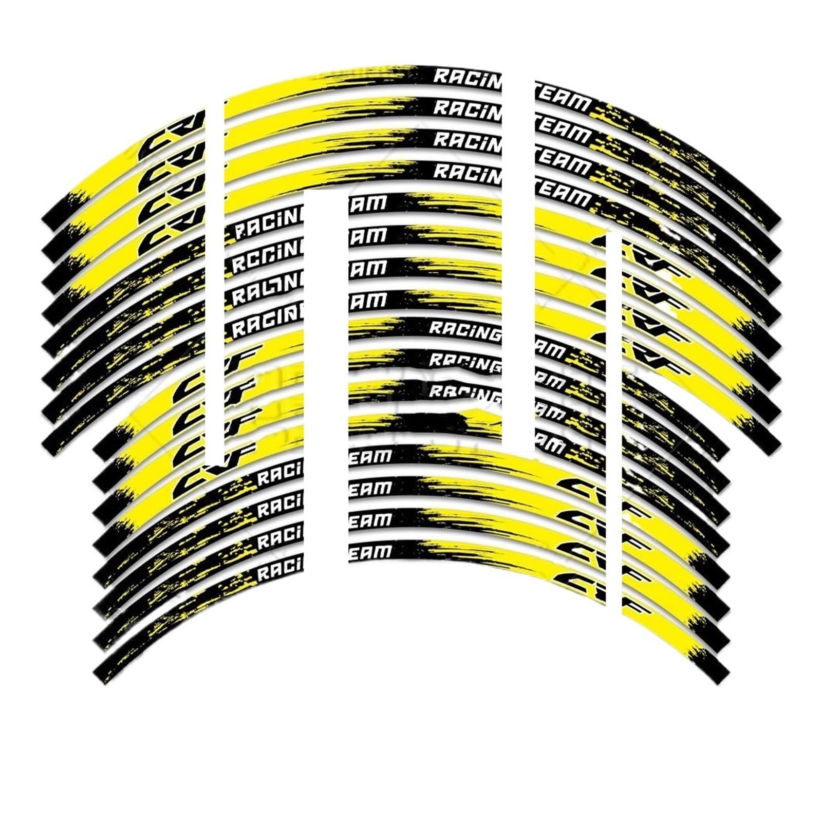 Hub Decals Rim for C&RF 450 & 250 L & 300L 450x 450r 250r 250f 150l 230 Motorcycle Wheel Sticker Rim Decal Hub Stripe Tape Stripe Tape(21inche and 19inche D)