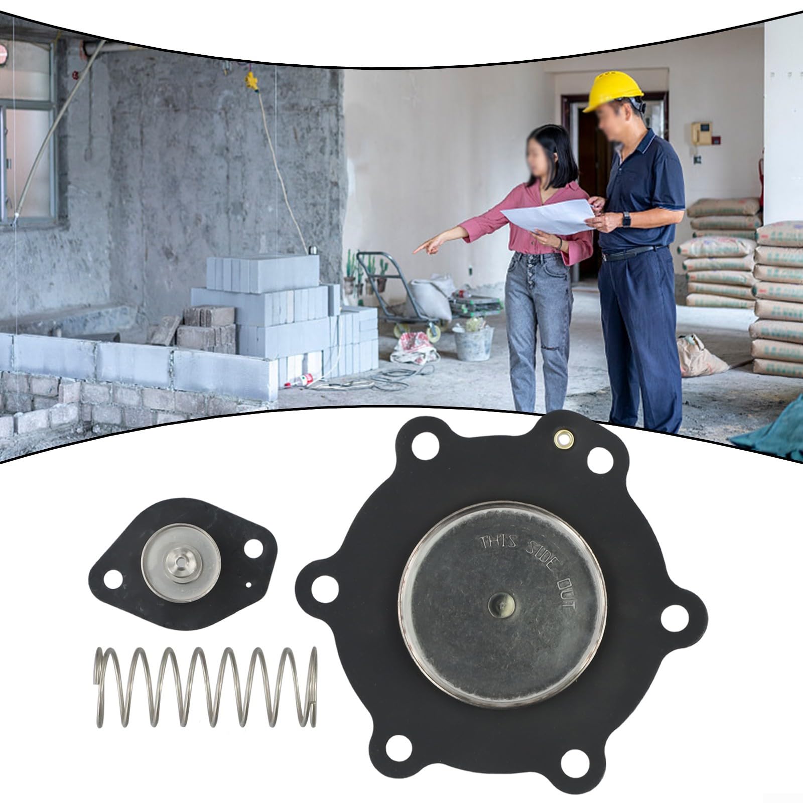 Für ASCO kompatibles Membran-Reparaturset C113827 für effektive Staubkontrolle
