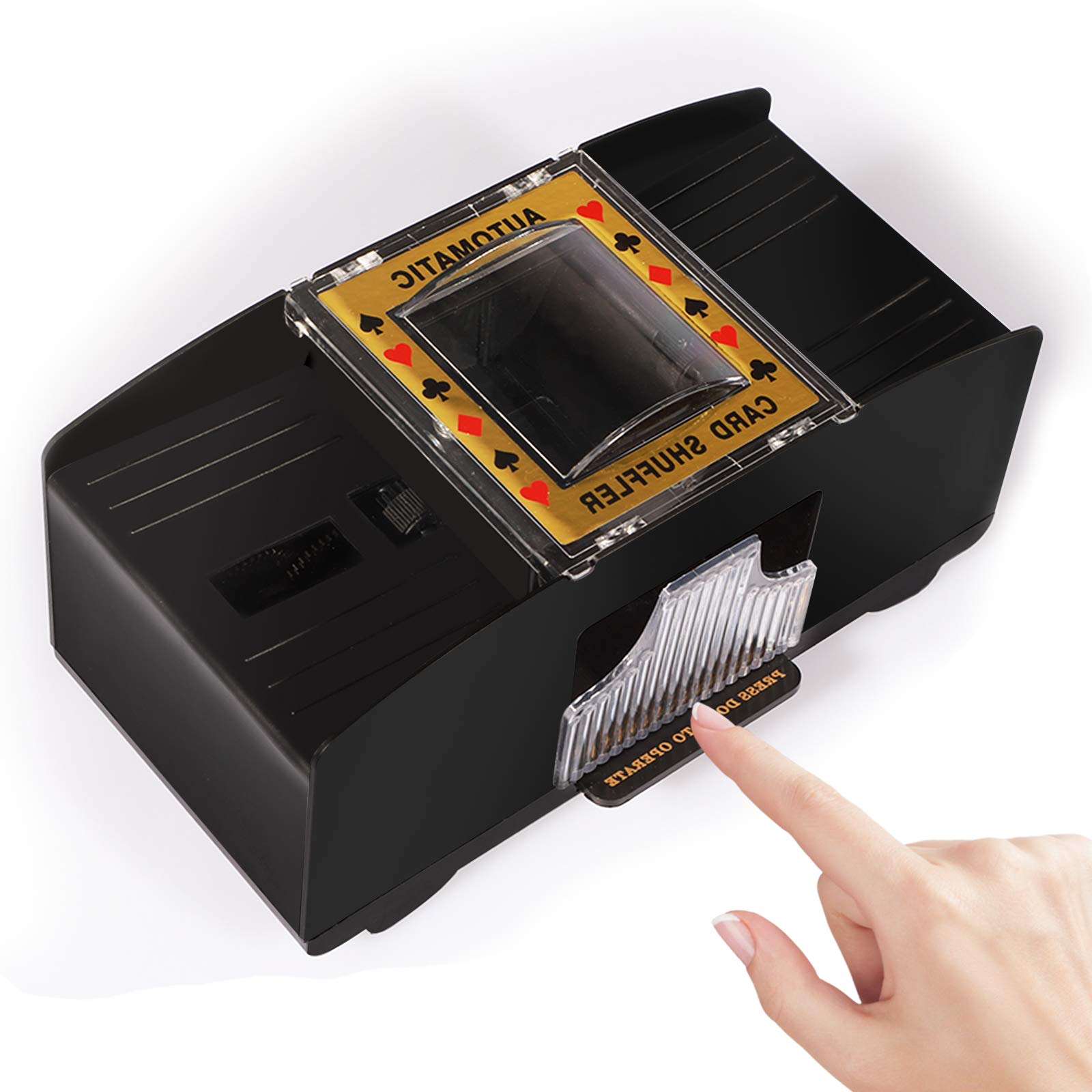 FEIERYA Automatic Card Shuffler,Playing Card Shuffler Electric for