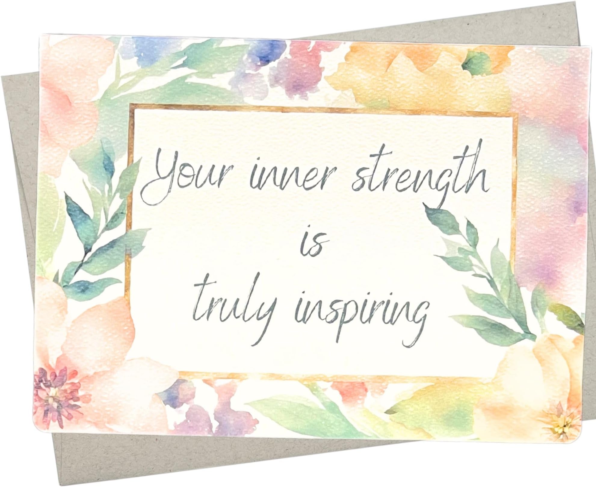 Whitman and Daughter Sober Encouragement Card, Sobriety Greeting Card (1 Premium Card, 5X7 Inch, Message Inside) send proud of you, encouragement, congratulations thoughts - 717