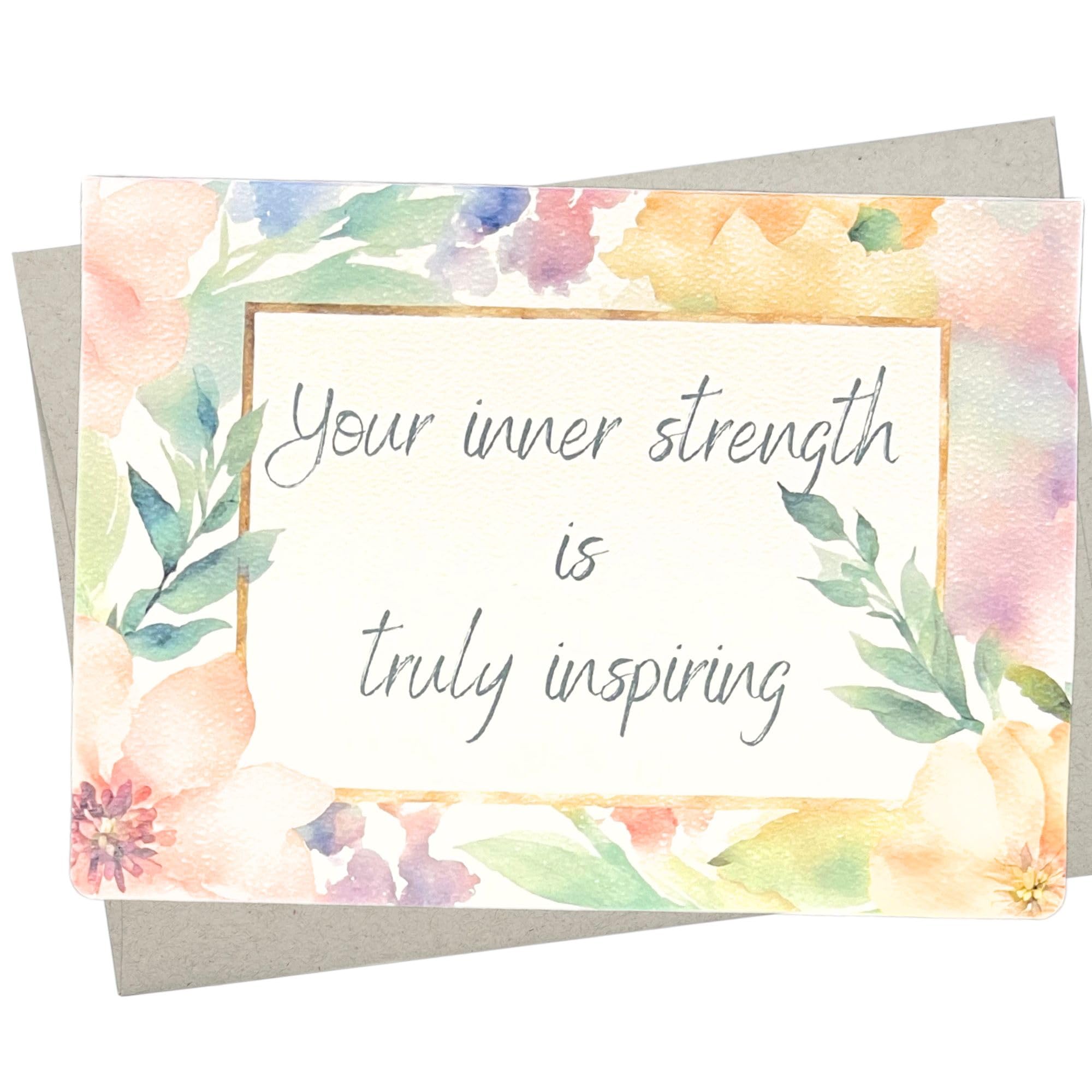 Whitman and Daughter Sober Encouragement Card, Sobriety Greeting Card (1 Premium Card, 5X7 Inch, Message Inside) send proud of you, encouragement, congratulations thoughts - 717