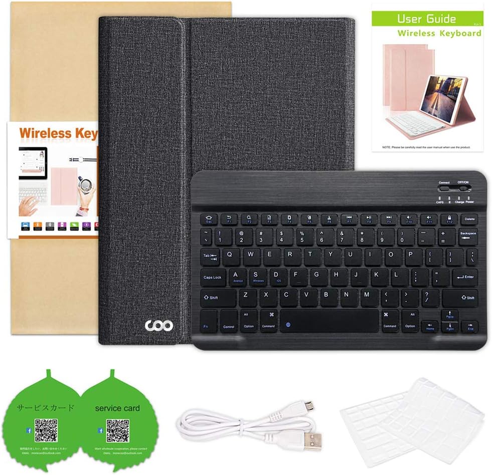 🛒 Flаѕh Sаlе iPad Keyboard Case with Pencil Holder for 9.7 iPad Pro 2018 (6th Gen) /2017 (5th Gen), iPad Air 2/Air 1, Wireless Bluetooth Detachable Protective Cover, Smart Auto Sleep-Wake (Black) Exсluѕіvе Dіѕсоunt 50% Prісе iPad Keyboard Case with Pencil Holder for 9.7 iPad Pro 2018 (6th Gen) /2017 (5th Gen), iPad Air 2/Air 1, Wireless Bluetooth Detachable Protective Cover, Smart Auto Sleep-Wake (Black)