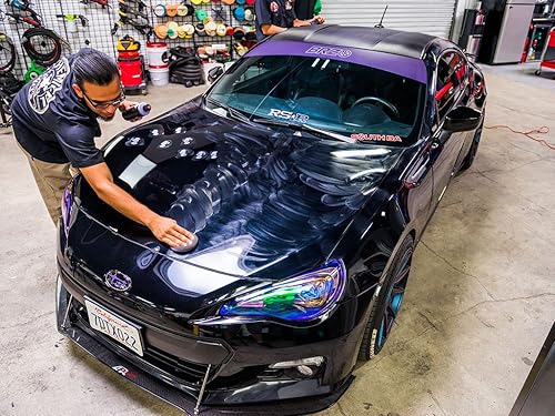 Miniatura 4 de Chemical Guys GAP_619_16 - Acabado radiante híbrido de luz negra, esmalte y sellador, (seguro para automóviles, camiones, SUV y más) para autos de