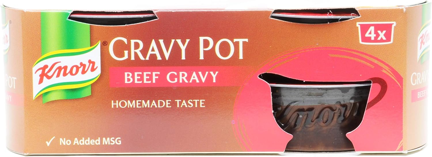 Knorr Gravy Pot Beef Gravy (4x28g) Pack of 2 Amazon.co.uk Grocery