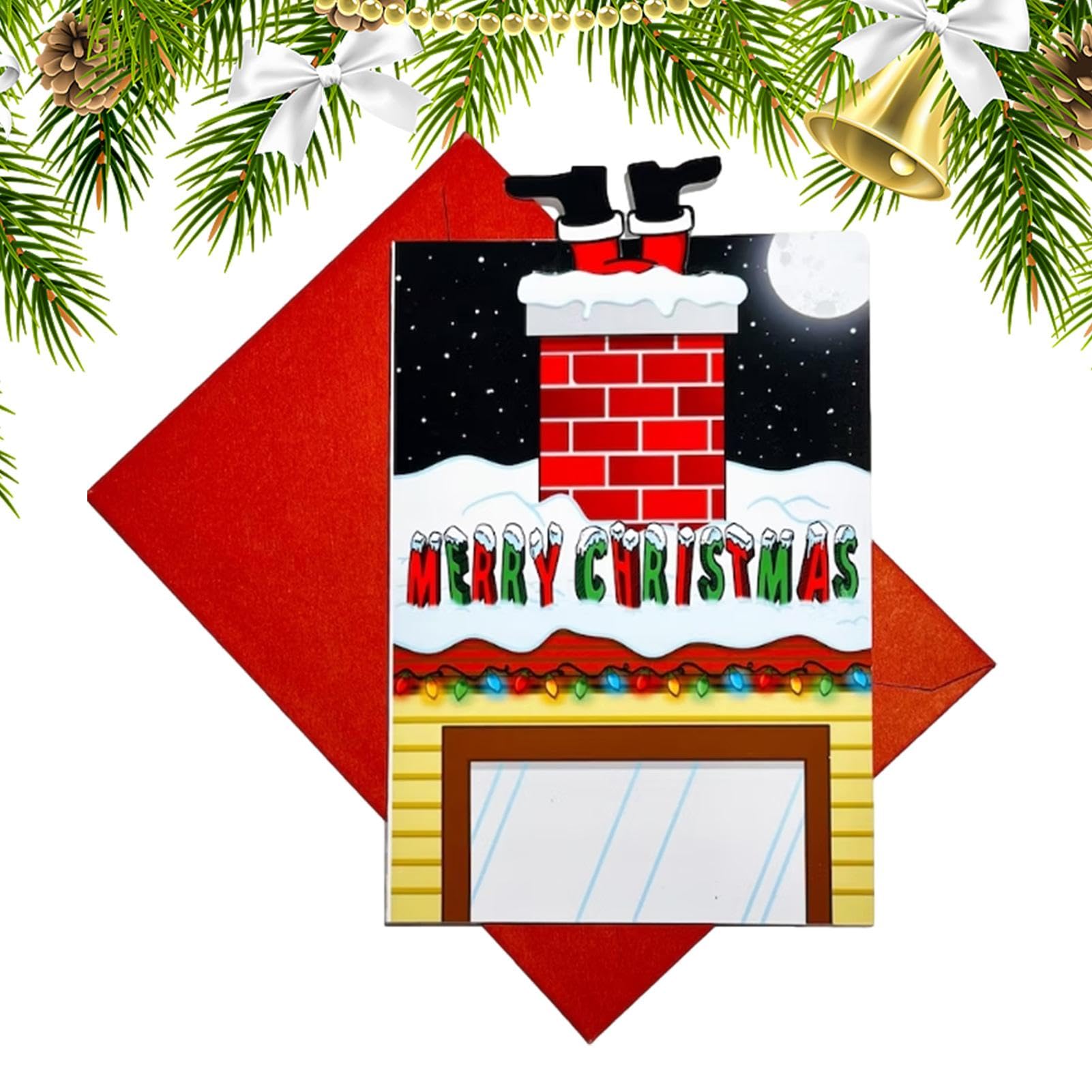 Generico Fermasoldi Natalizi, portasoldi Natalizi | Ornamenti Natalizi per Porta Soldi | Decorazione Porta Soldi Natalizi, Porta Contanti Natalizi, Carte Denaro Festive Natalizie