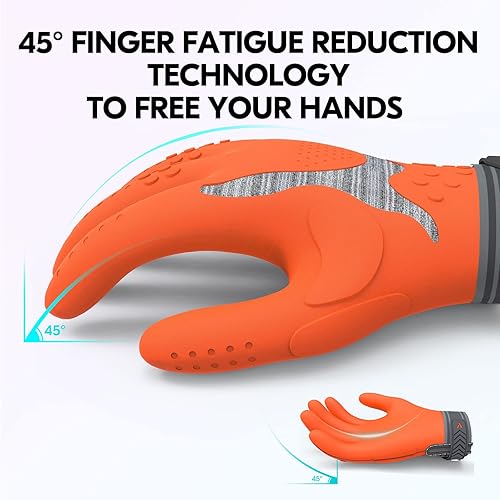 Miniatura 4 de Vgo NGG X1 - Guantes de trabajo de seguridad resistentes a cortes sin costuras forro HPPE anticorte palma antideslizante TP1112HY