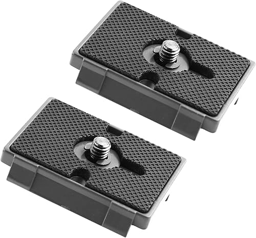 Sequpr 2 unids liberación rápida placa trípode cámara para Manfrotto montaje placa 200pl-14 RC2 cámaras trípode cabeza