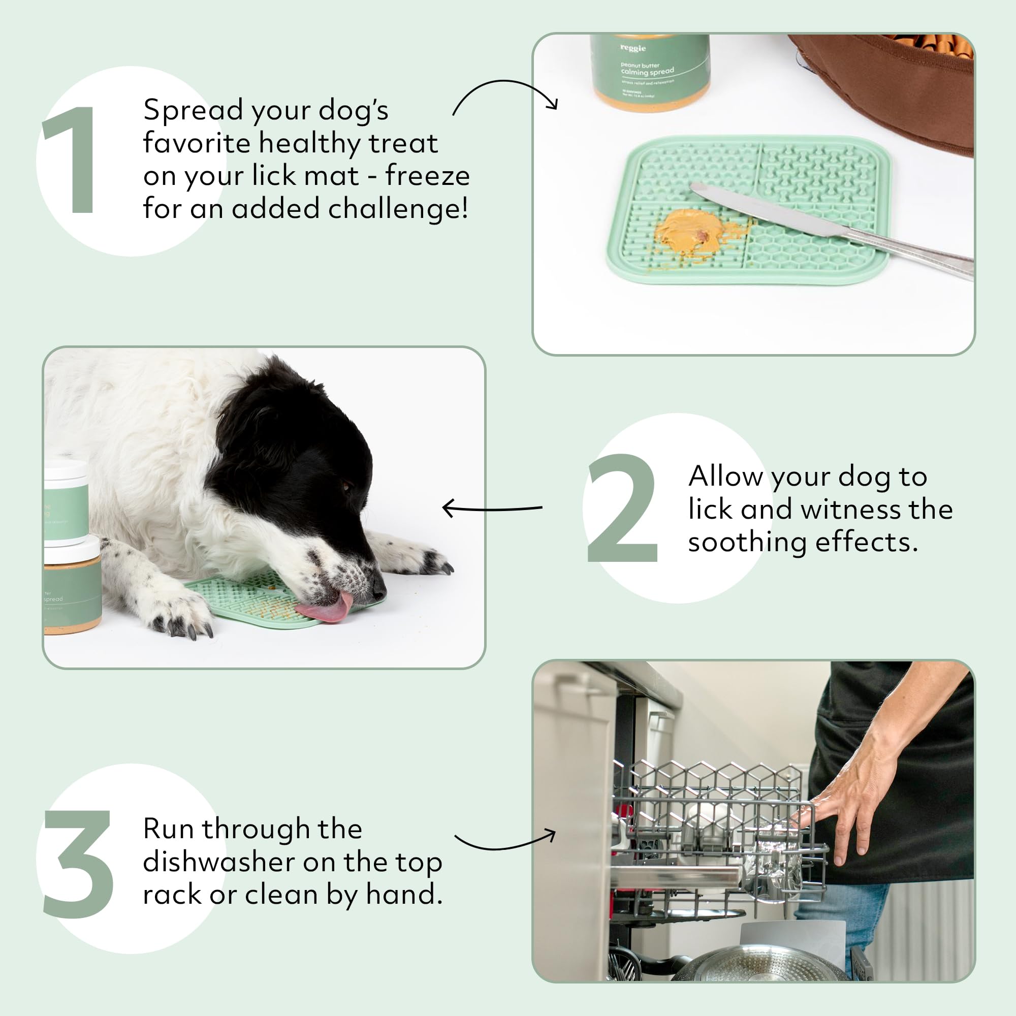 Reggie Stimulating Feeder Mat For Dogs | Relieve Speed Eating Boredom Stress Vet Approved Ideal For All Ages Dog Breeds And Sizes Brown Feeder Mat