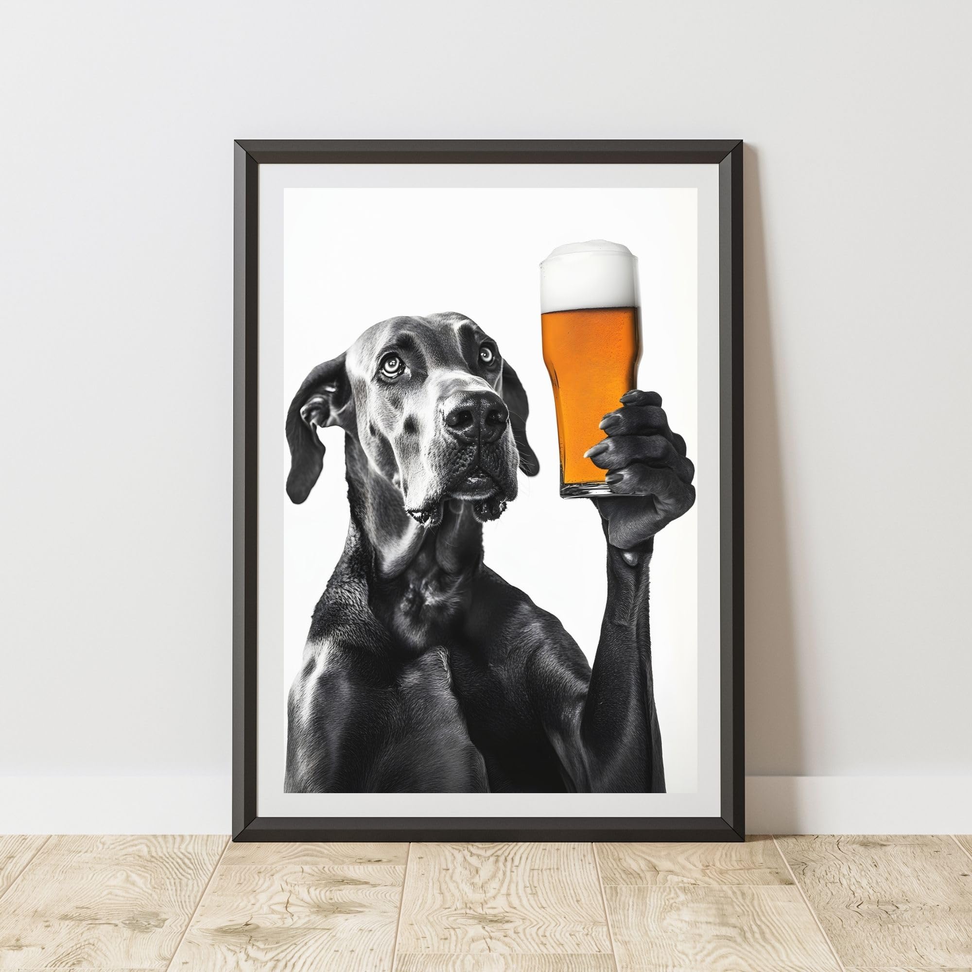 60 SECOND MAKEOVER Wall Art Poster A3 Funny Beer Print