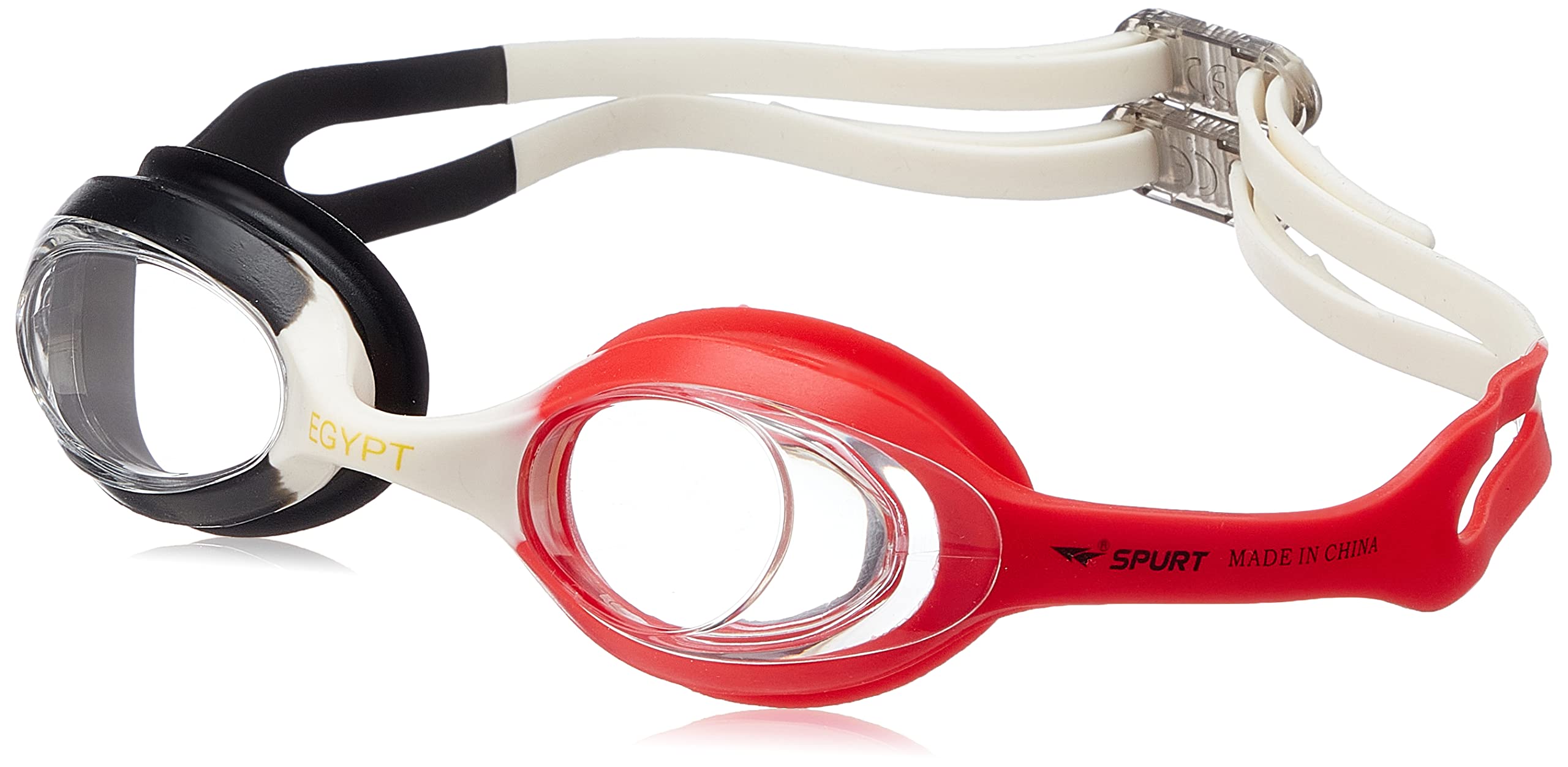 SPURT Swimming Goggles SIL-6AFJR Multi Color (Egyptian Flag): Buy Online at Best Price in Egypt