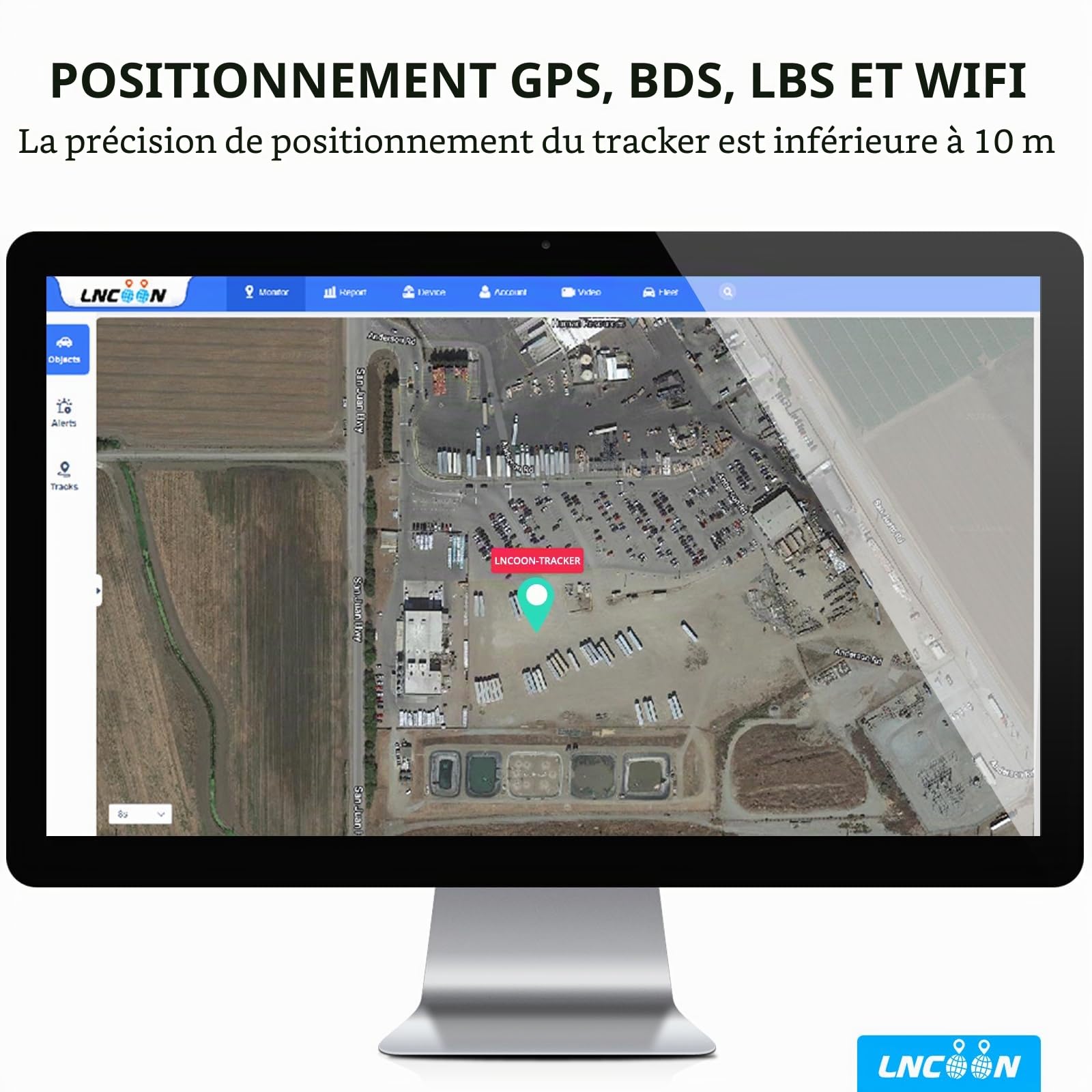 4G Traceur GPS, 10000 mAh Tracker pour Suivi de Longs Trajets, Traqueur Antivol, pour la Gestion des Véhicules et Le Suivi des Actifs - Abonnement Requis