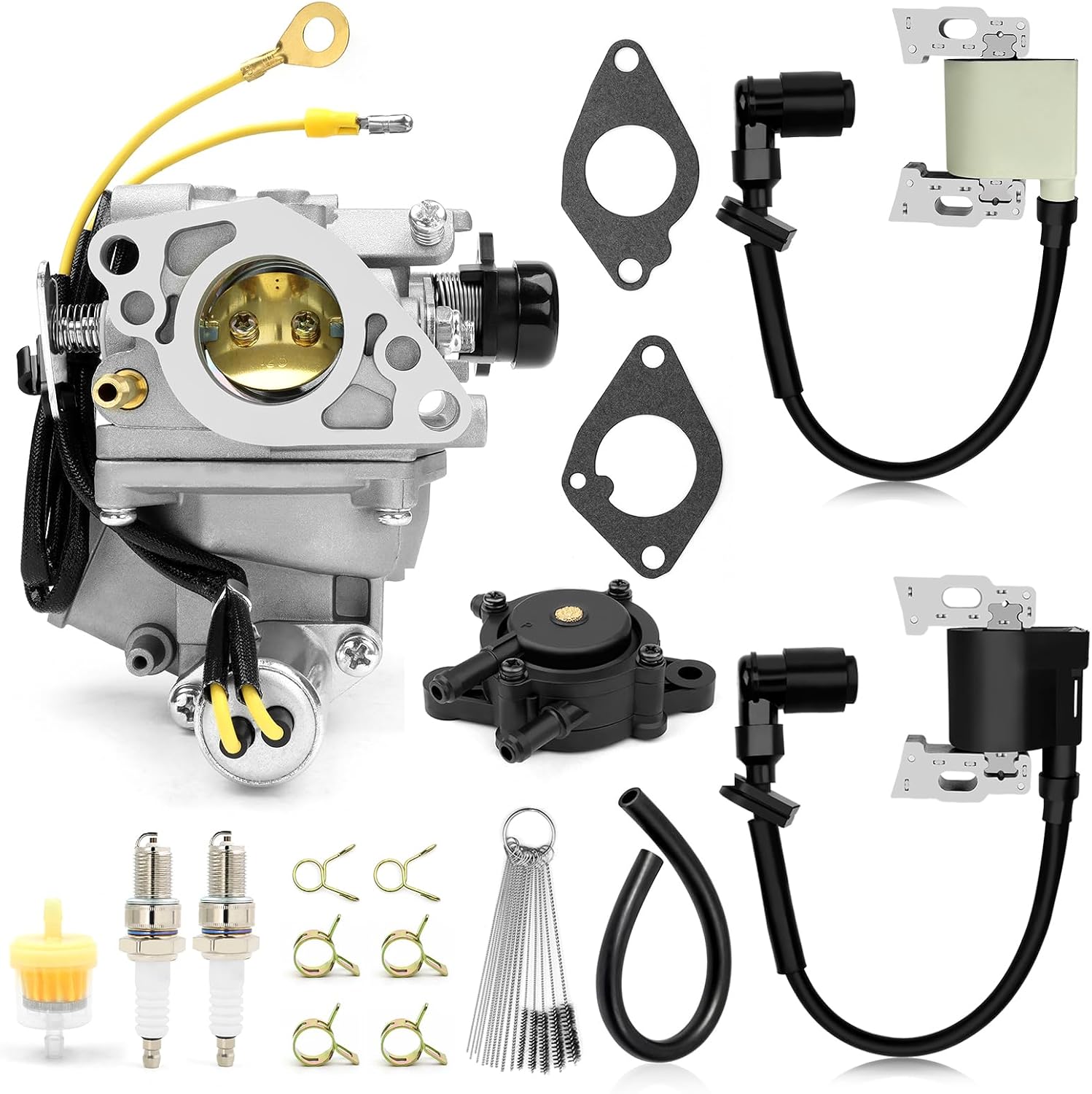 Amazon.com: Carburetor Ignition Coil Fuel Pump For Honda GX620 GX610 ...
