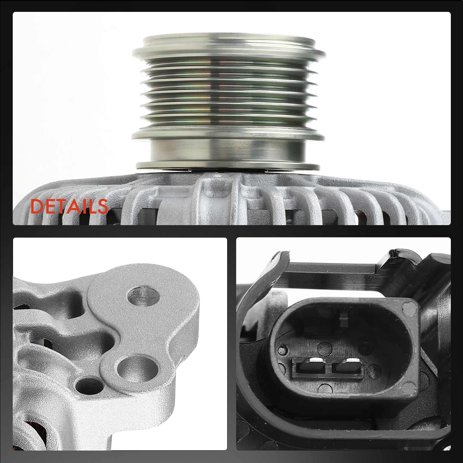 Frankberg alternatore generatore | Compatibile con: A1 Sportback 8XA 8XF, Polo 6C1 6R1, Altaea XL 5P5 5P8, T.o.u.r.a.n 1T1 1T2, Golf Plus 521 5M1