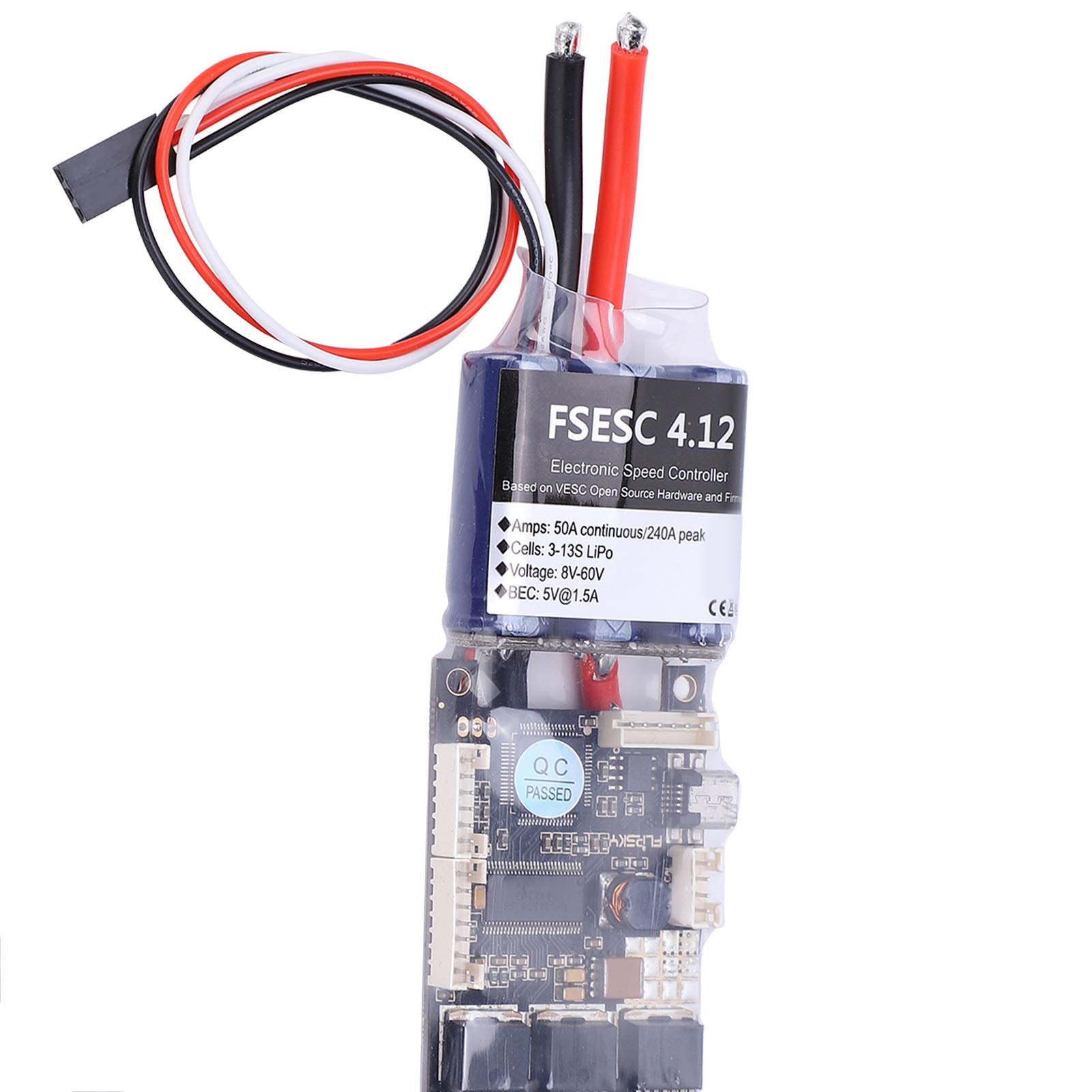 Hyuduo Mini FSESC 4.12 50A ESC for Electric Skateboards VESC-Compatible - Image 2