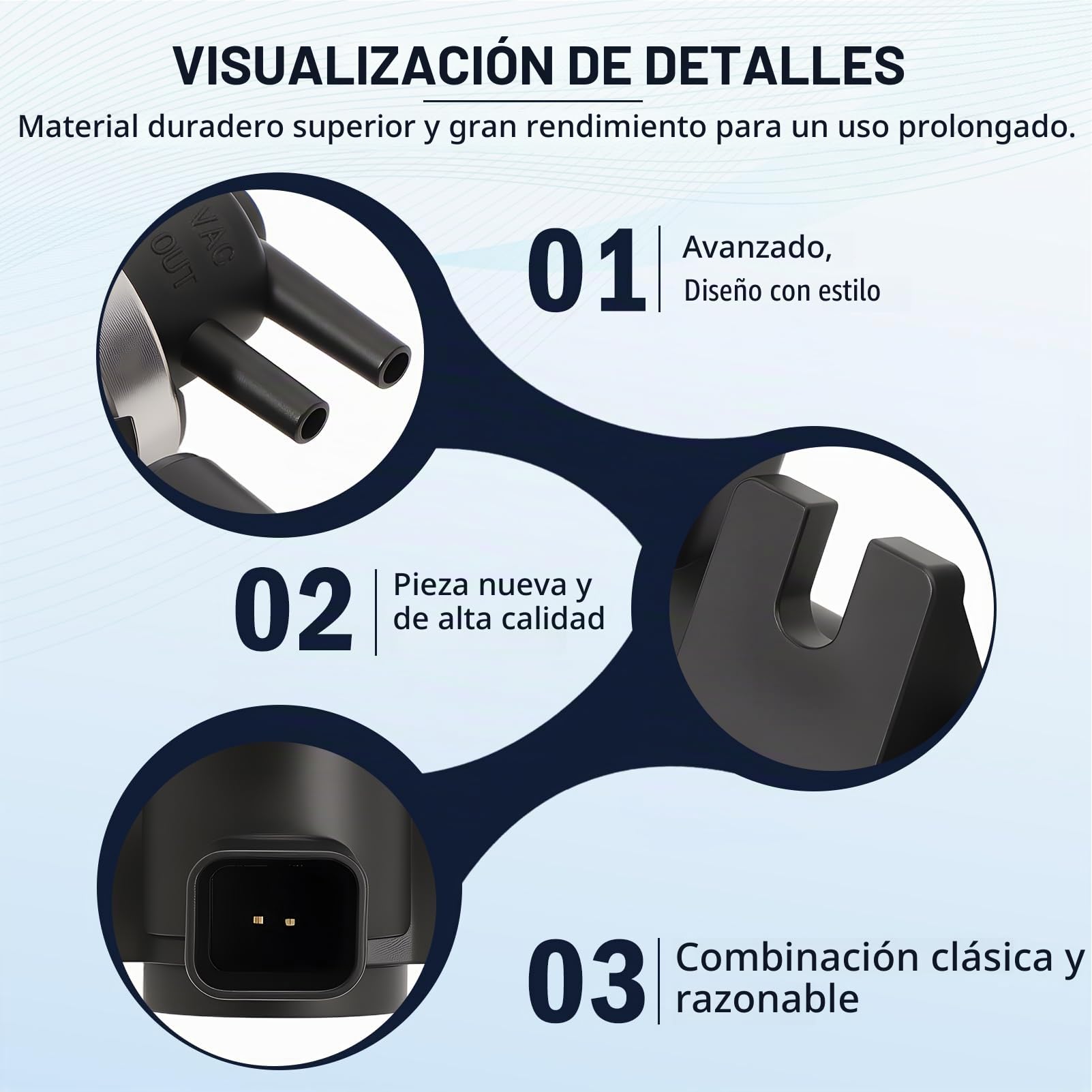 Electroválvula Presión Turbo Compatible 307 308 407 508 607 807 Jumpy 9641726680 2S619S468AC