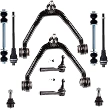 ECCPP Upper Control Arm Lower Ball Joint Sway Bar Links Tie Rod Ends for 1999-2007 Chevrolet Silverado 1500 Suburban 1500 GMC Sierra 1500 Yukon Cadillac Escalade (10 PCS) - coolthings.us