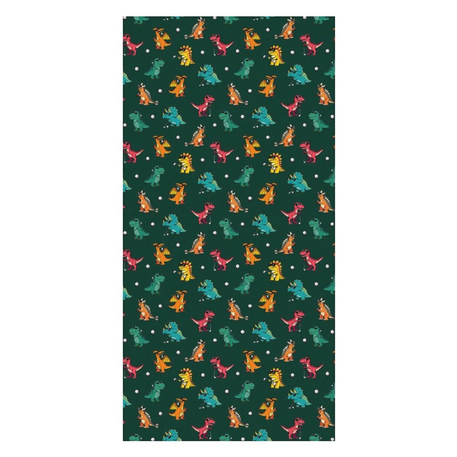 Anceky Bath Towel Quick-Dry Large Dinosaur Play Golf Beach Towels Soft Absorbent Bath Towel for Travel Swimming Gym 31 X 63 in